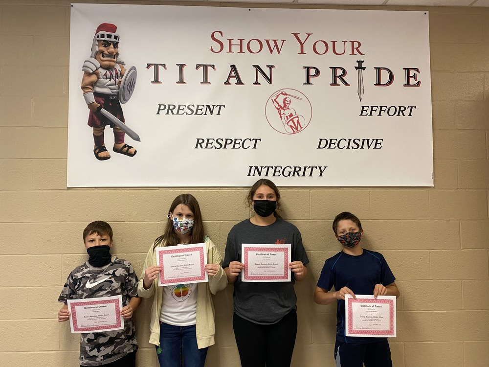 September Students of the Month