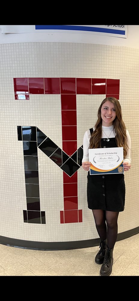 Service Above Self Scholarship Winner