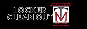 Locker Clean Out for Grades 5-11
