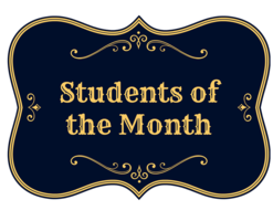March's Middle School Students of the Month