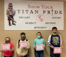 March Students of the Month